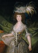 Francisco de Goya Queen of Spain Maria Louisa, nee Bourbon-Parma. oil painting